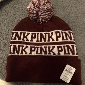 VS Pink beanie